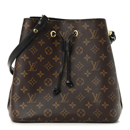 Louis Vuitton Monogram Neonoe MM Black 1 of 9