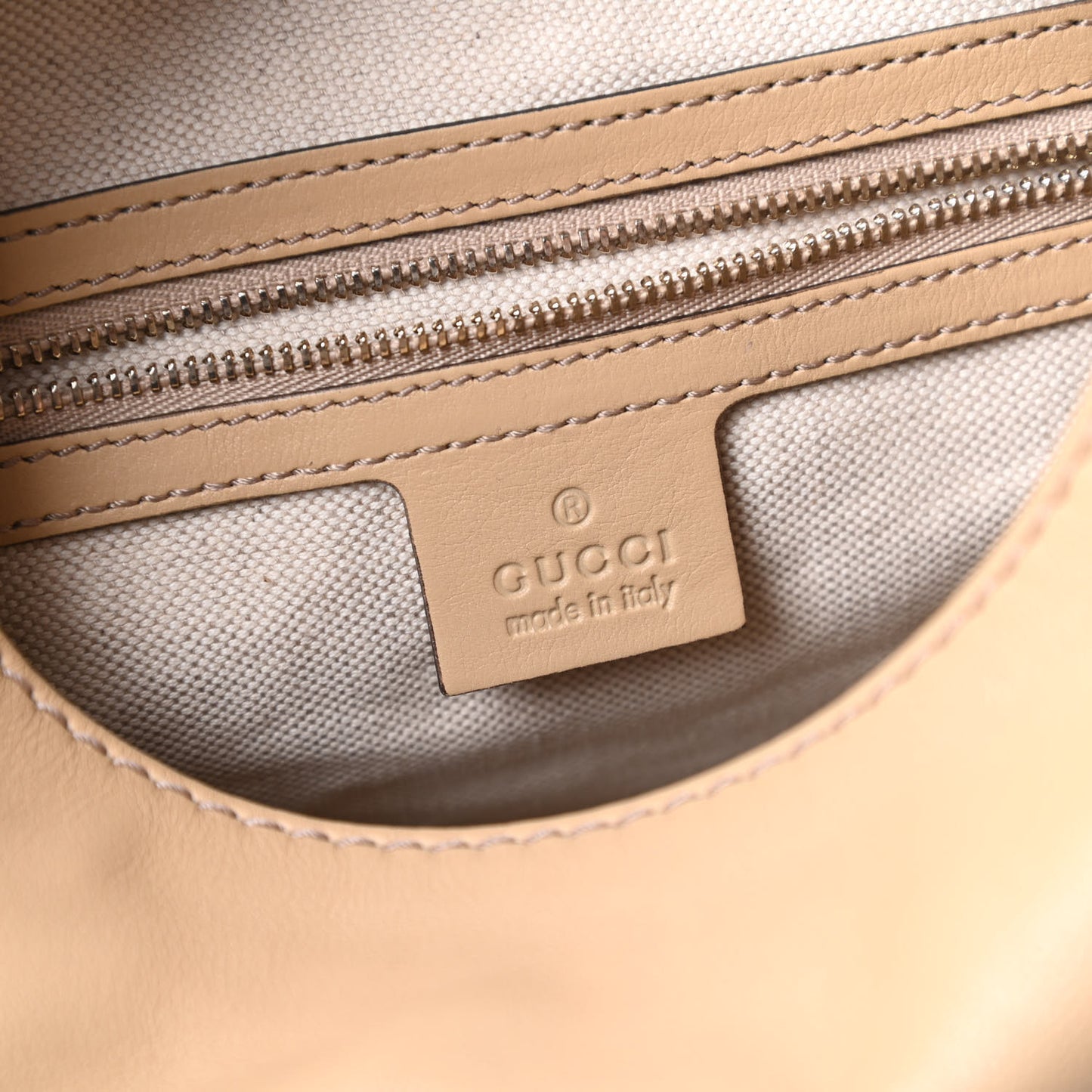 Calfskin Medium New Jackie Shoulder Bag Beige