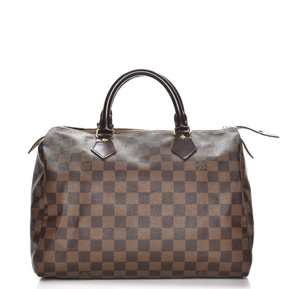 Louis Vuitton Damier Ebene Speedy 30 1 of 7