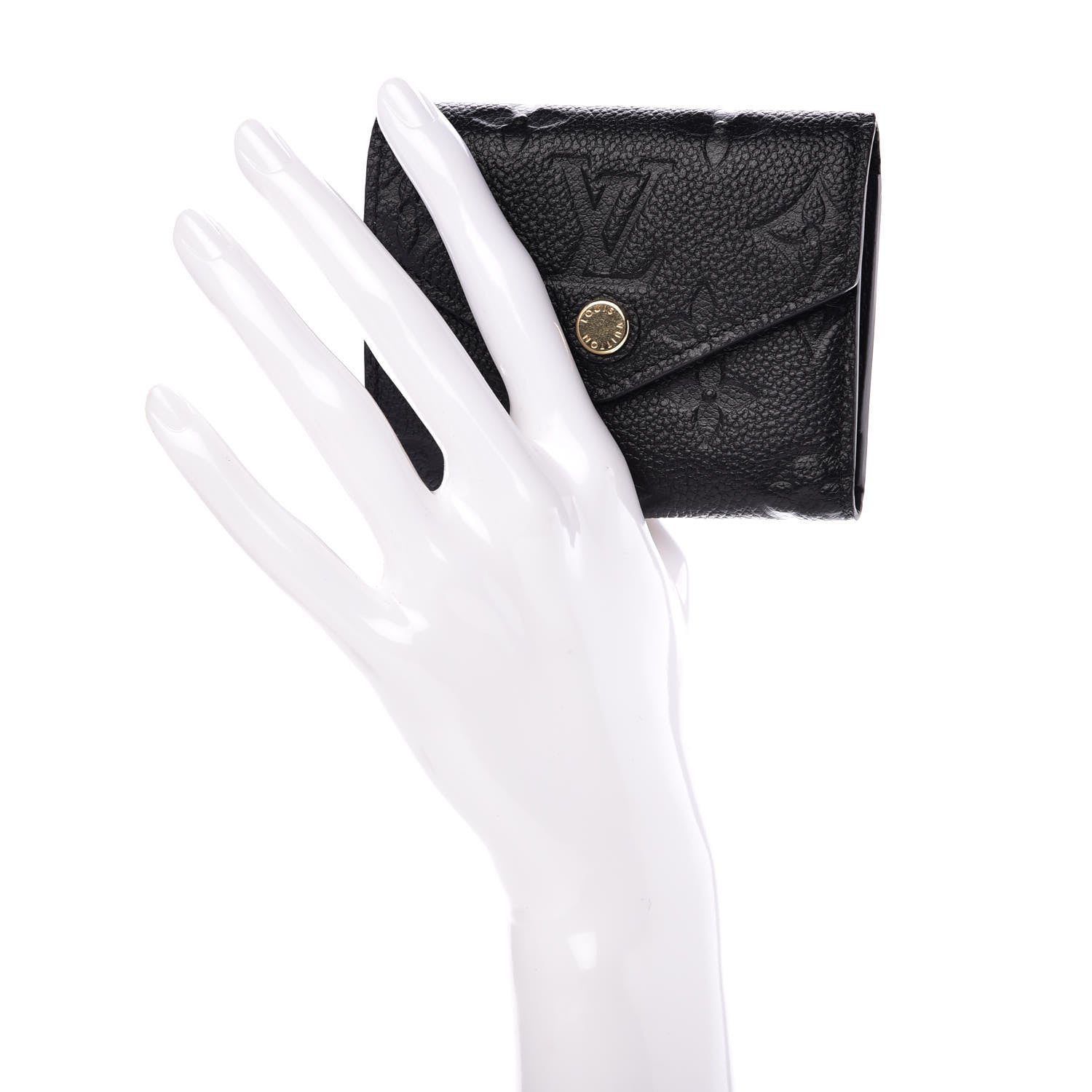 Louis Vuitton Empreinte Zoe Wallet Black 2 of 8