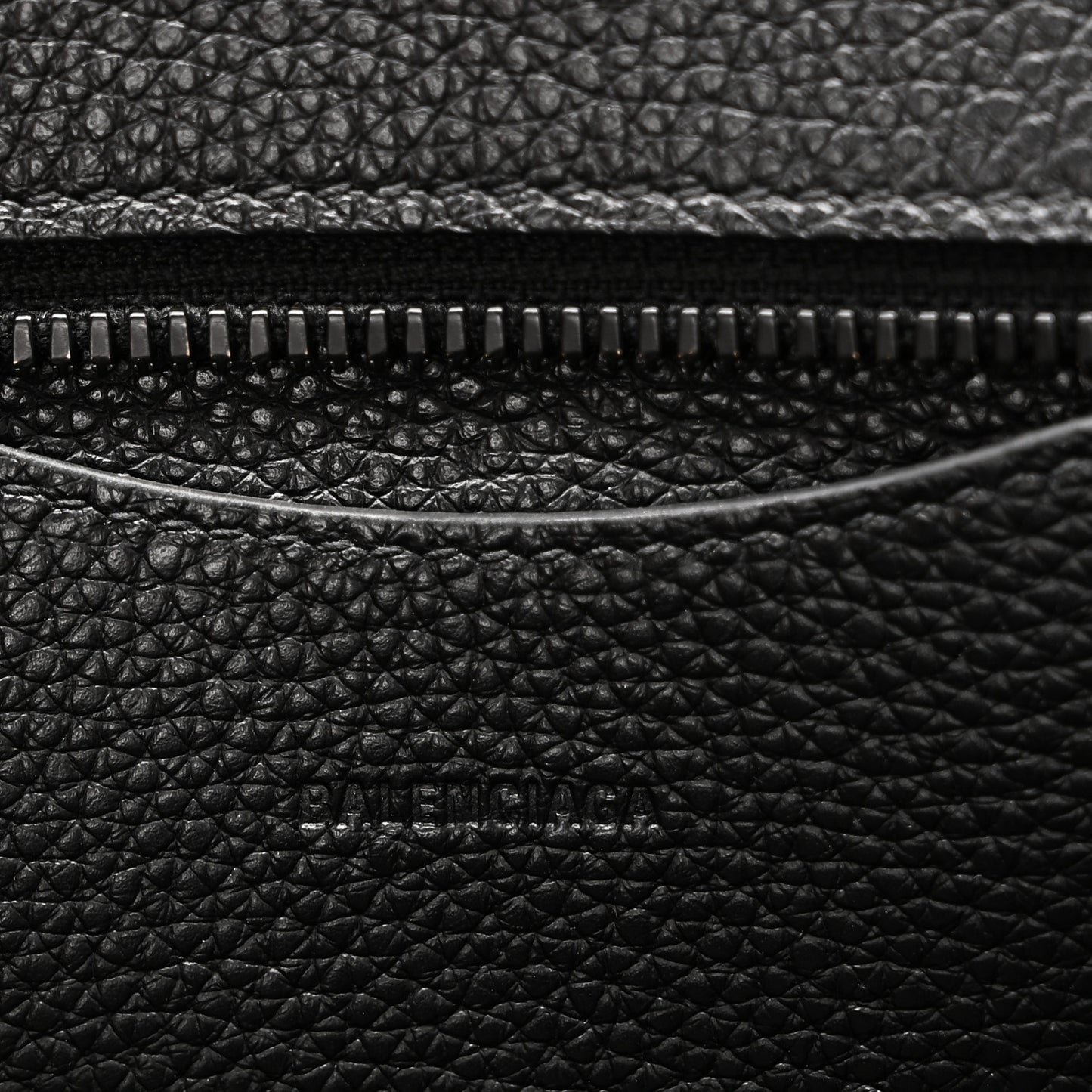 Grained Calfskin Neo Classic Black Hardware Mini City Black