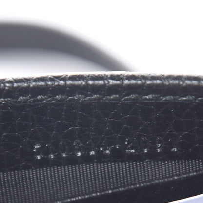 Gucci Dollar Calfskin Interlocking G Chain Wallet Black 7 of 8