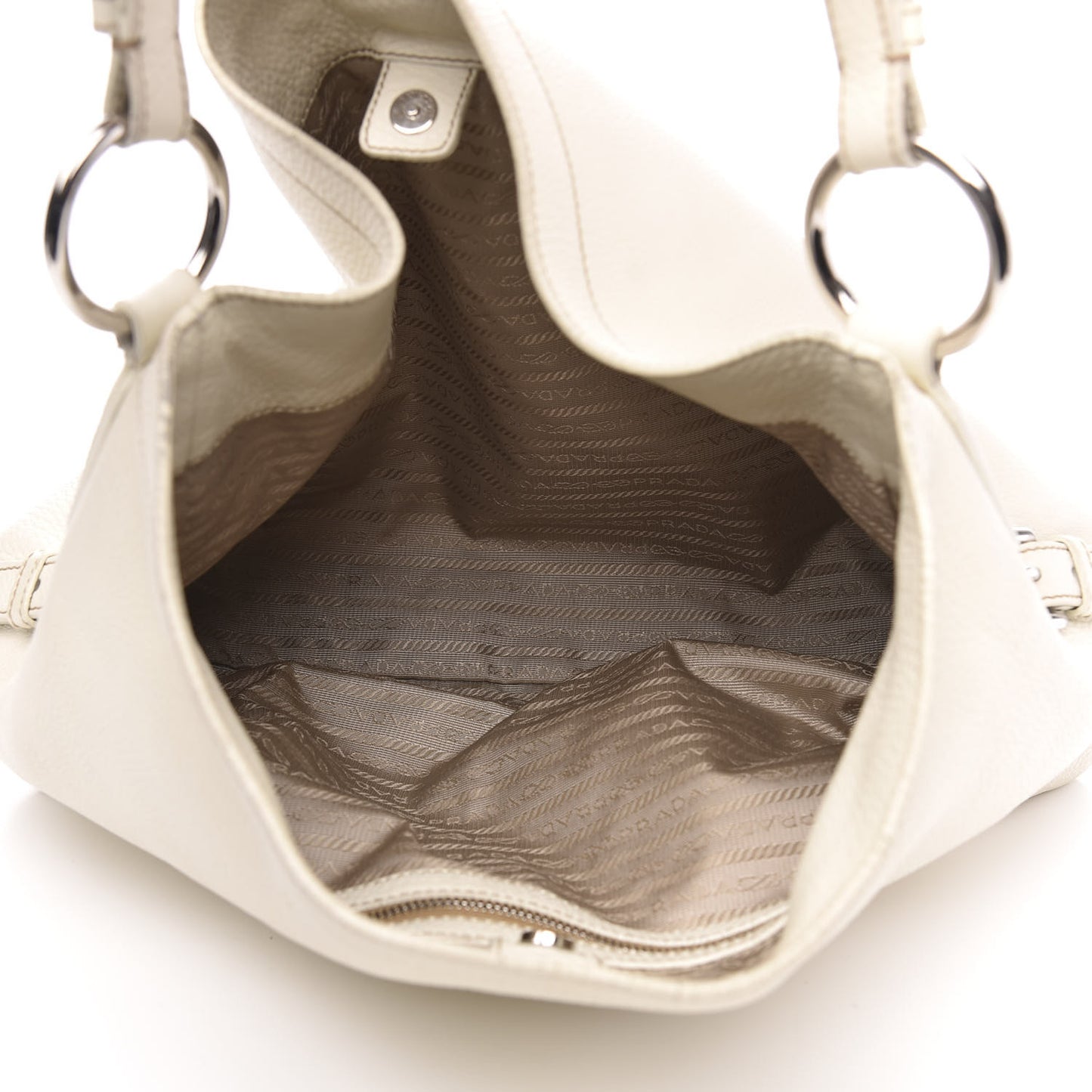 Vitello Daino Hobo Bianco