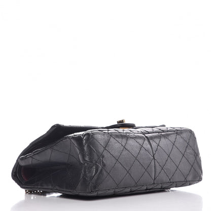 Chanel Aged Calfskin Quilted 2.55 Reissue 226 Flap Black 4 of 12