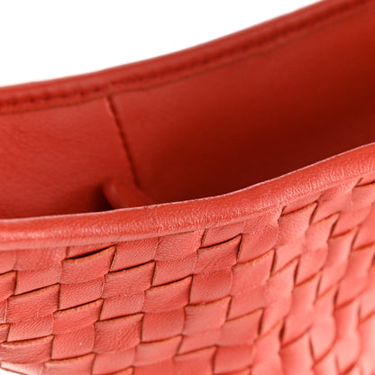 Bottega Veneta Nappa Intrecciato Large Hobo Red 12 of 13
