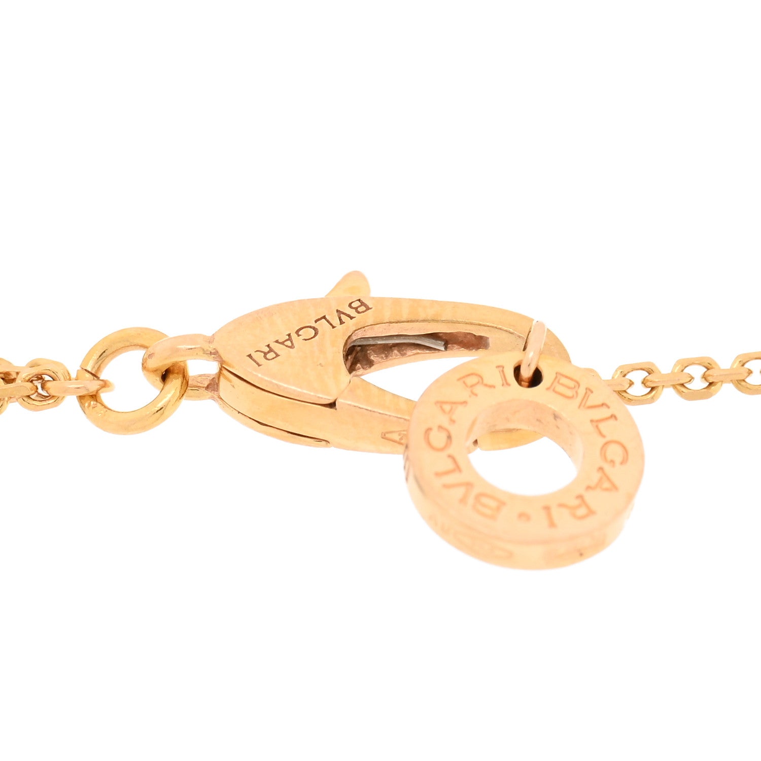 Bulgari 18K Rose Gold Carnelian Divas' Dream Bracelet SM 3 of 4