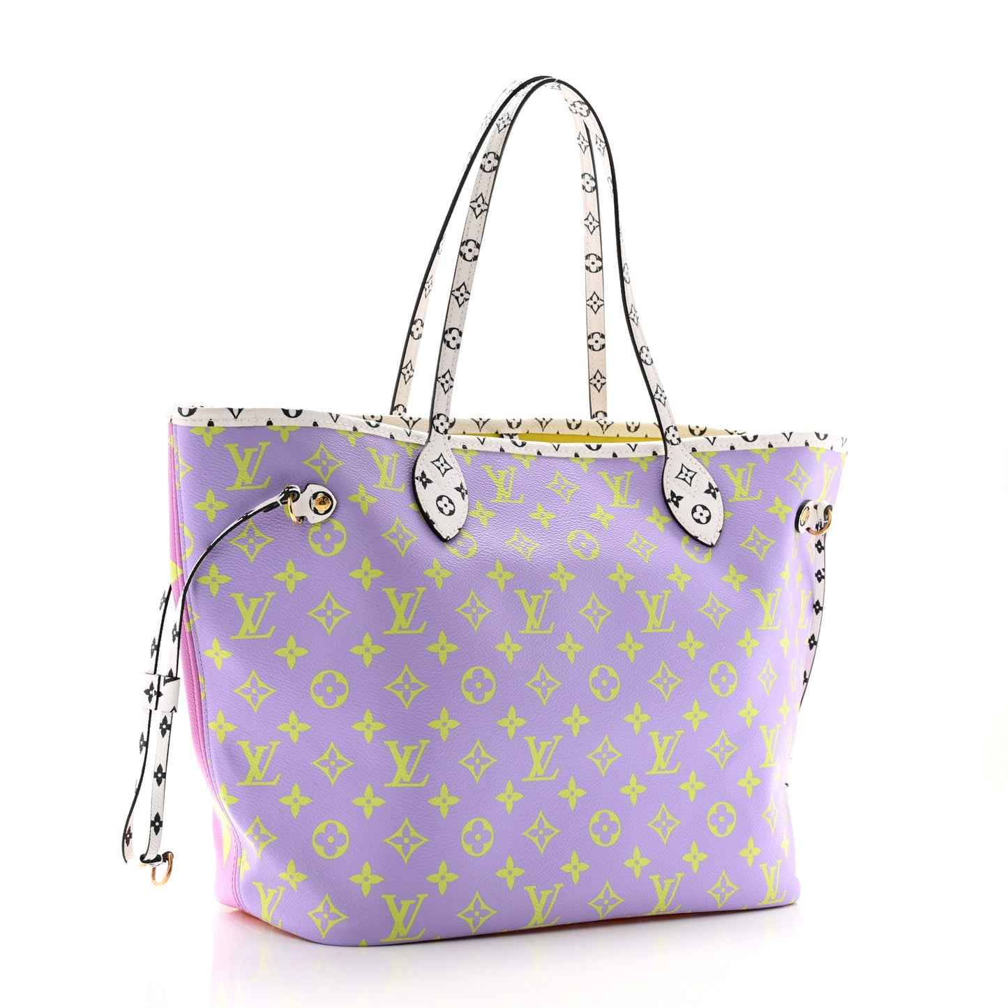 Monogram Giant Neverfull MM Pink Lilac