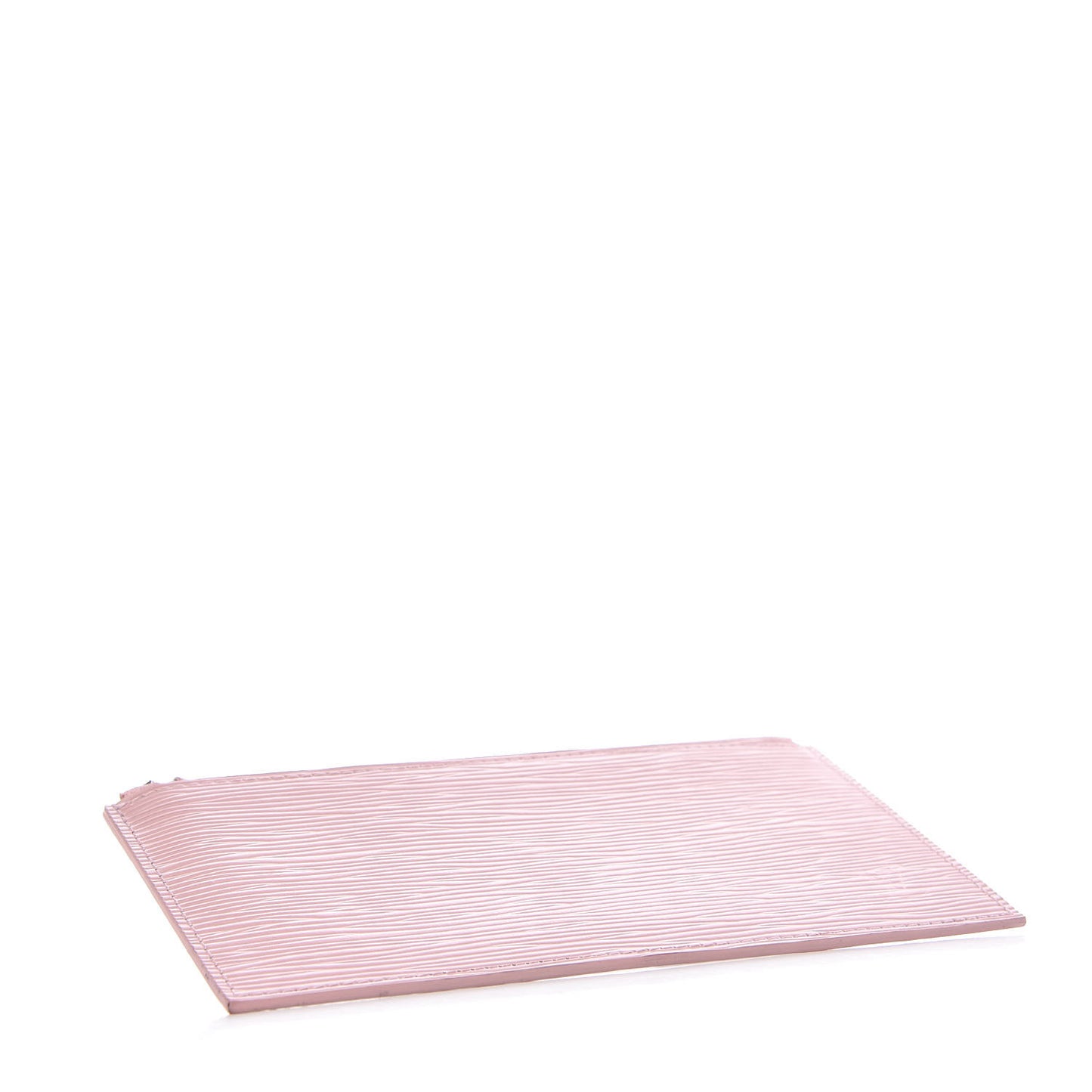 Epi Felicie Chain Wallet Zippered Insert Rose Ballerine