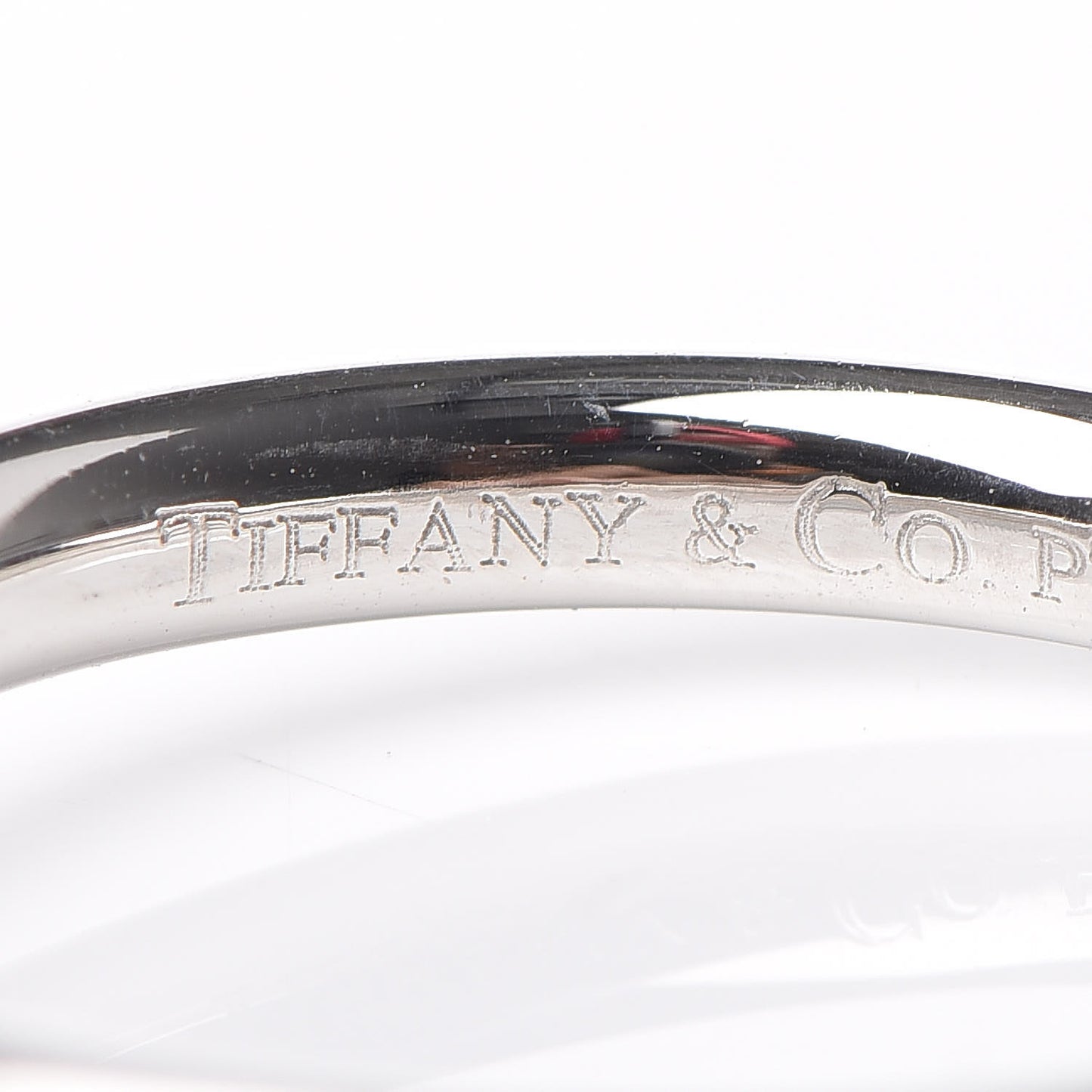 Platinum Diamond 2mm Elsa Peretti Band Ring 48 4.5