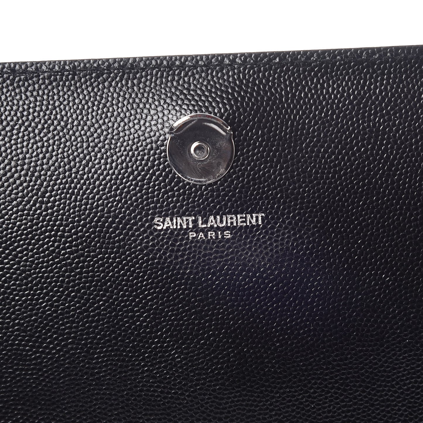 Grain De Poudre Medium Classic Monogram Kate Satchel Black