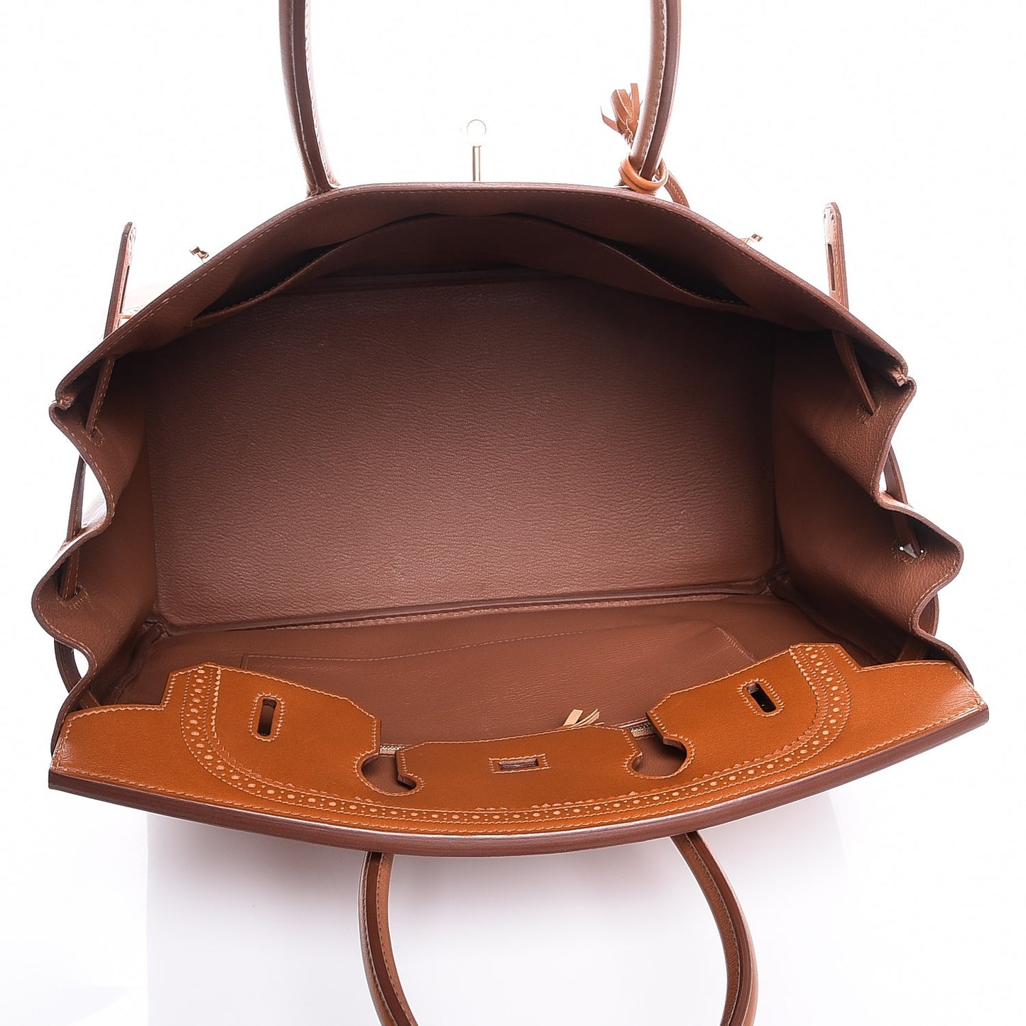 Tadelakt Ghillies Birkin 35 Fauve