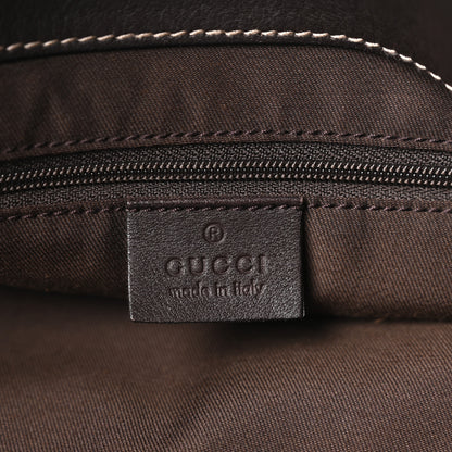 Gucci Monogram D Gold Tote Dark Brown 6 of 10