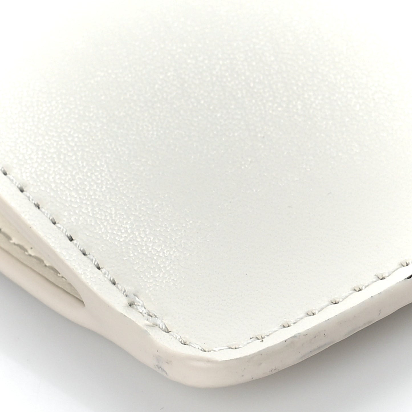 Smooth Calfskin Sunglasses Pouch White