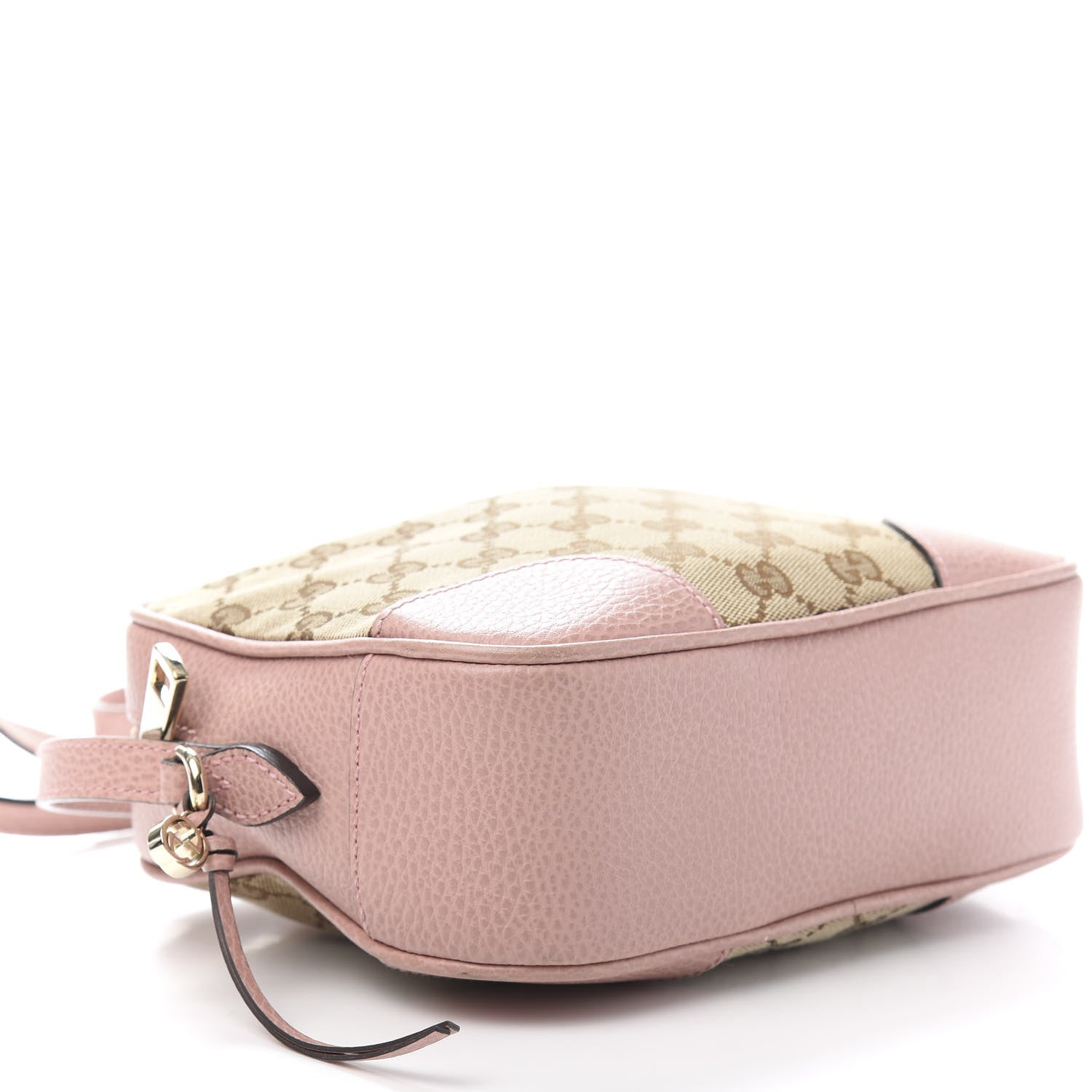 Gucci Monogram Mini Bree Messenger Bag Beige Soft Pink 9 of 11