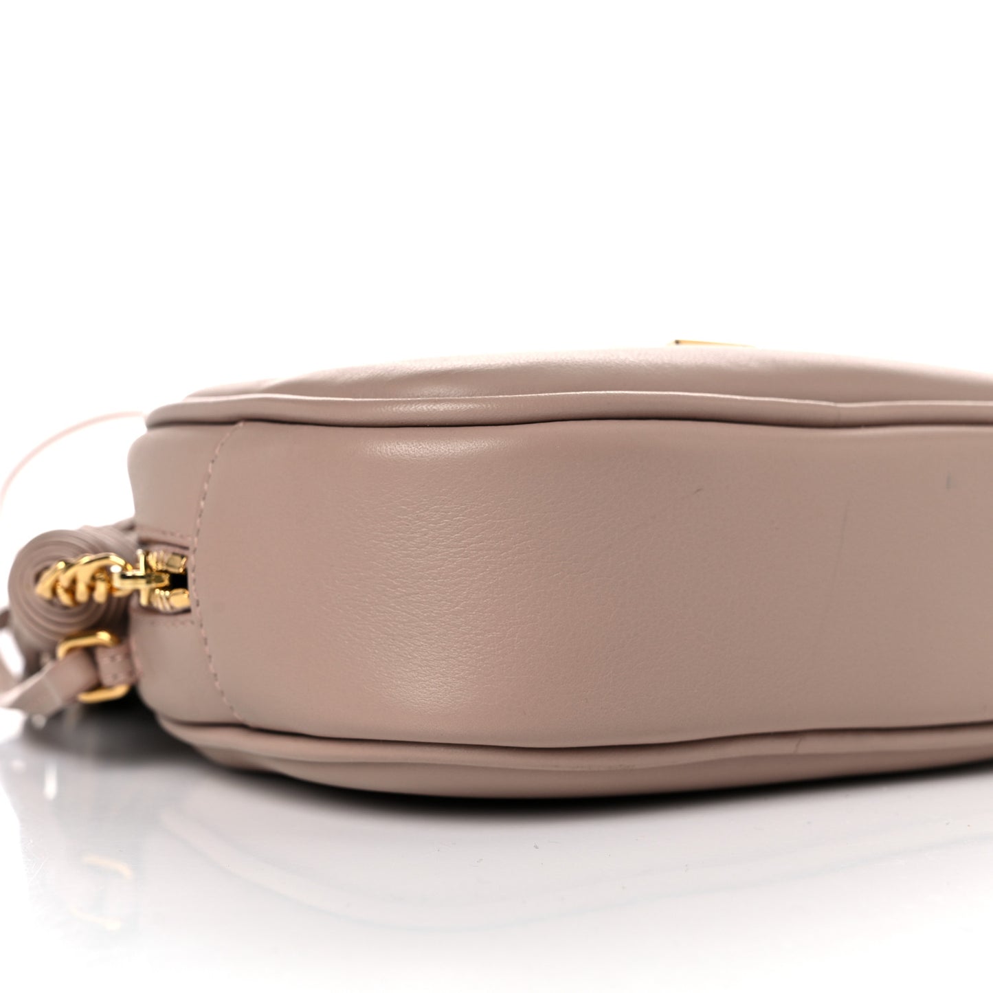 Nappa Monogram Blogger Bag Deep Beige