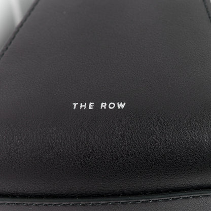 The Row Polished Saddle Calfskin E/W Top Handle Bag Black 7 of 10