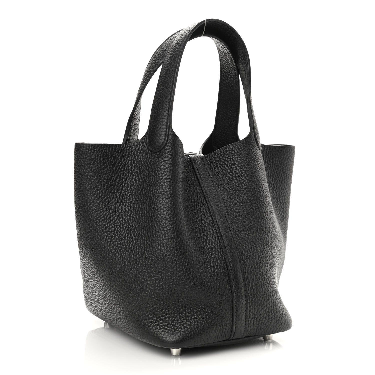 Hermes Taurillon Clemence Picotin Lock 18 PM Black 2 of 10
