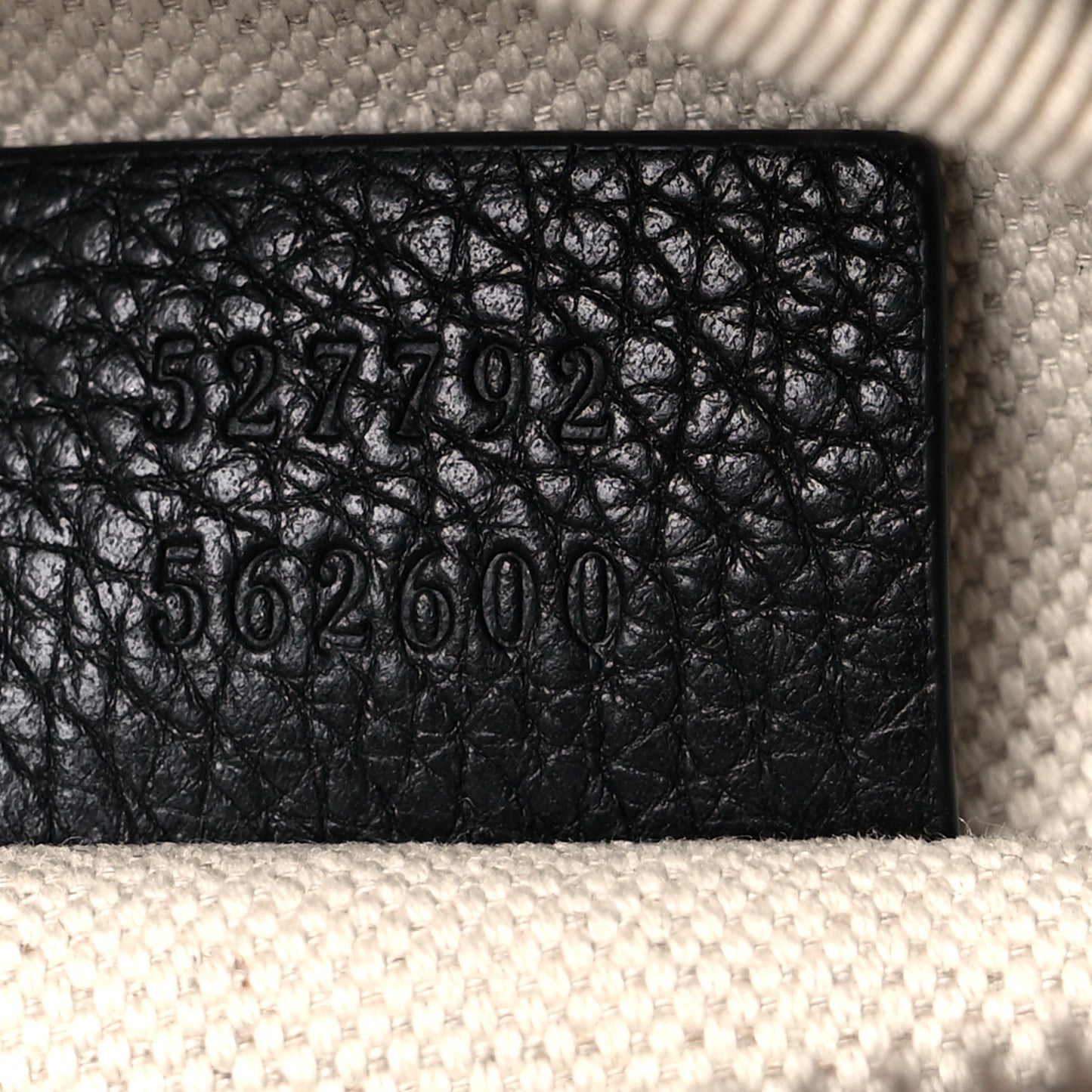 Grained Calfskin Small Logo Belt Bag Black