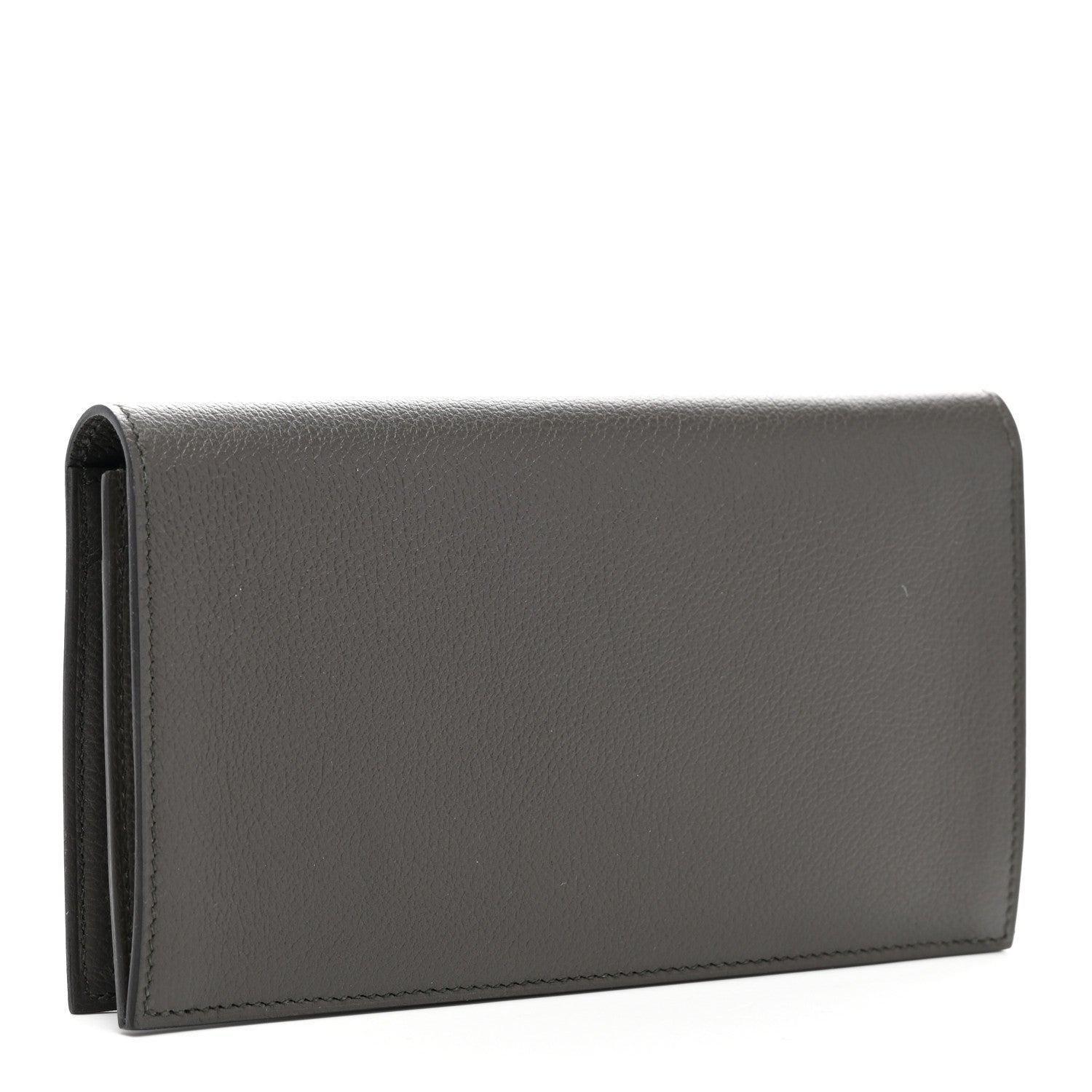 Hermes Evercolor Citizen Twill Long Wallet Vert De Gris 3 of 6