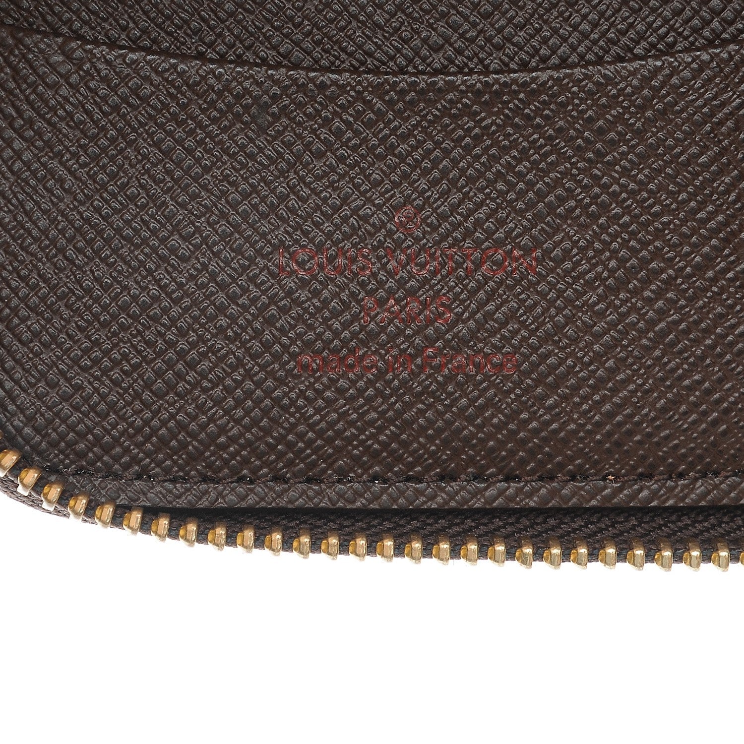 Louis Vuitton Damier Ebene Zippy Compact Wallet 7 of 8
