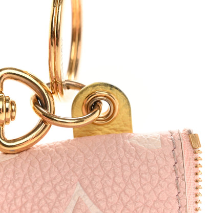 Louis Vuitton Monogram Berlingot Key Pouch Rose Beige 5 of 12