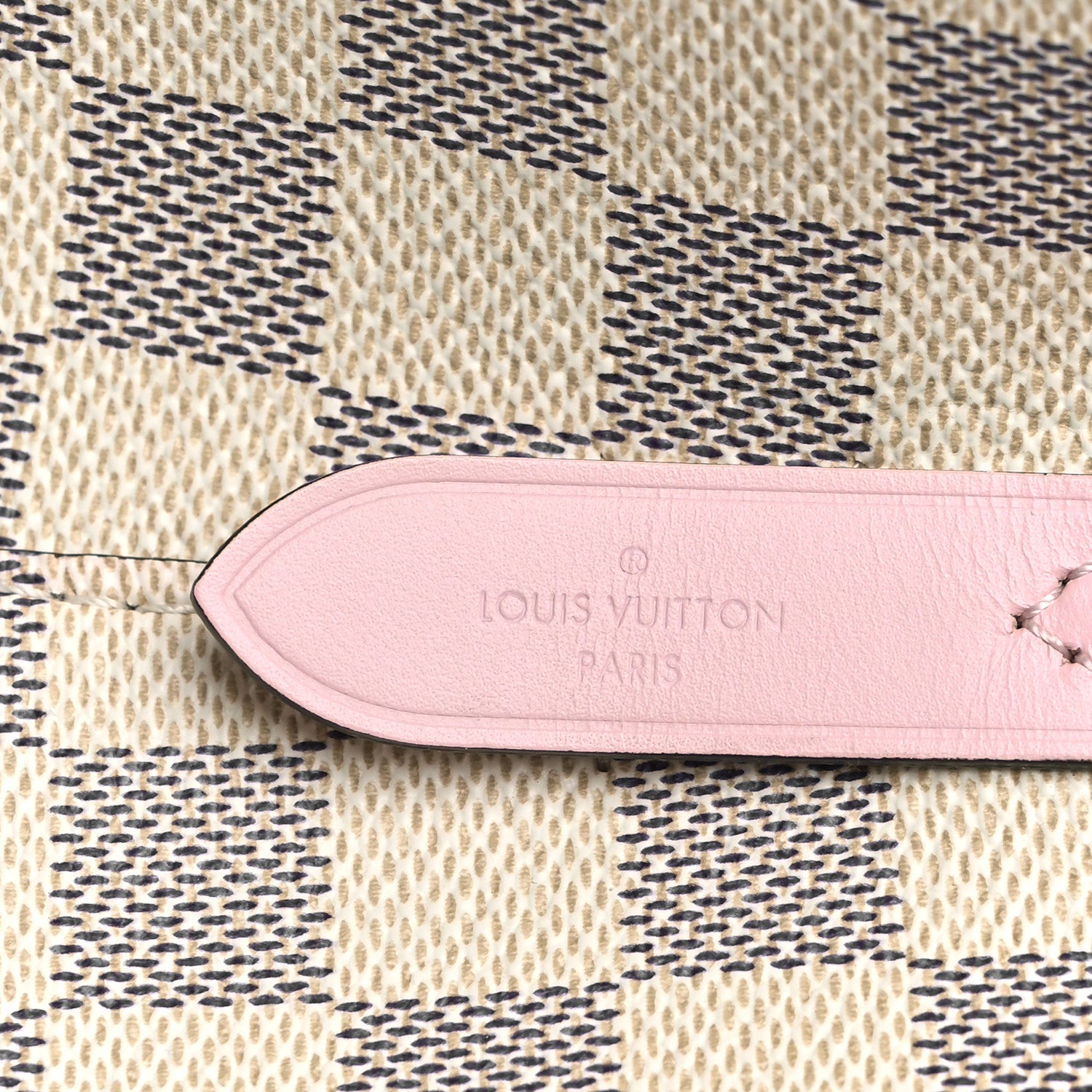 Louis Vuitton Damier Azur Neonoe MM Eau De Rose 6 of 8