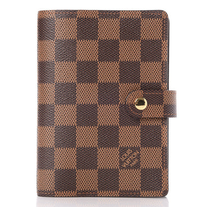 Louis Vuitton Damier Ebene Small Ring Agenda Cover 1 of 6