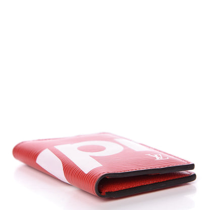 Louis Vuitton X SUPREME Epi Pocket Organizer Red 6 of 9
