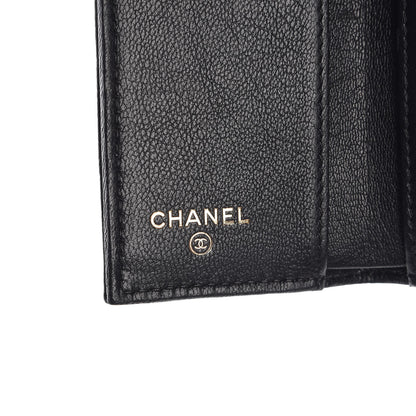 Chanel Goatskin CC Flap Wallet Black 6 of 9