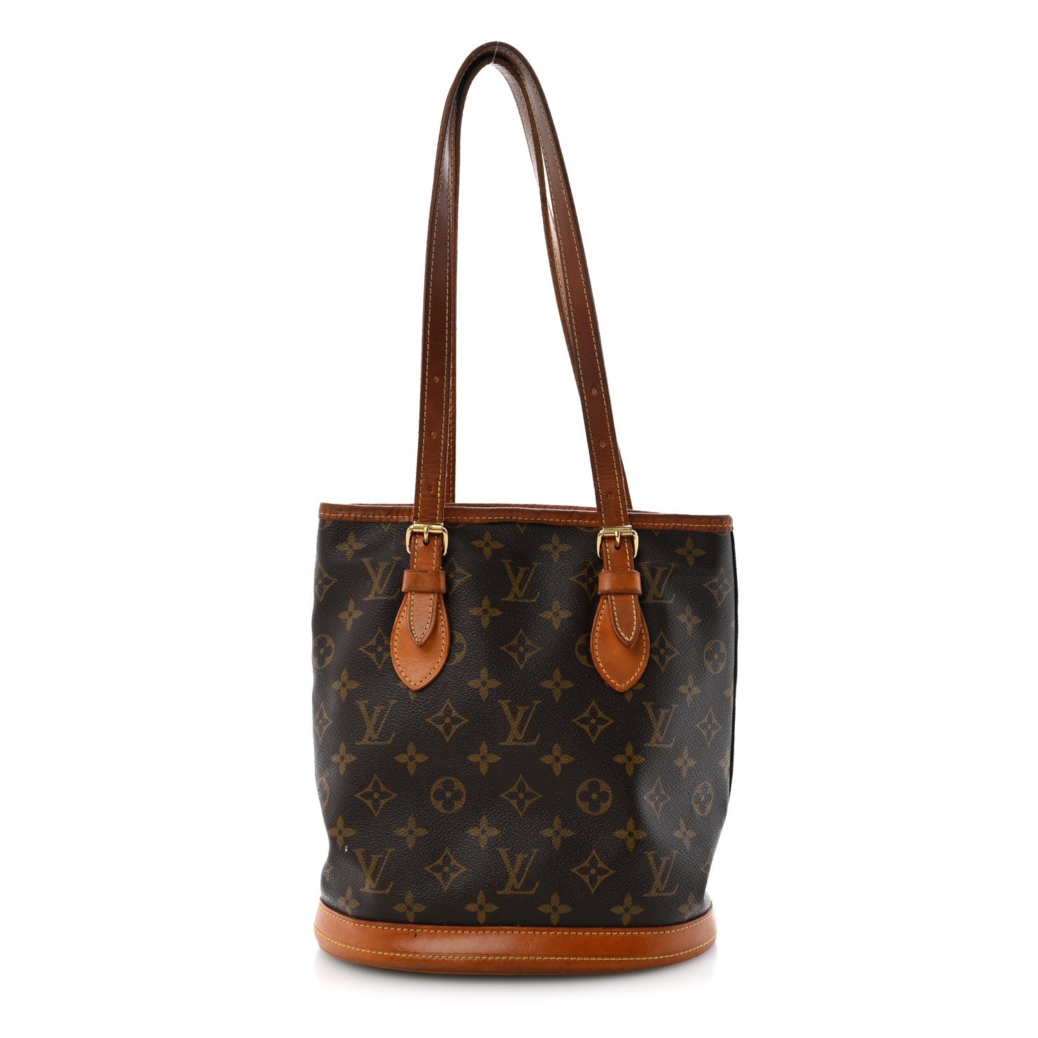 Louis Vuitton Monogram Petit Bucket 23 1 of 14