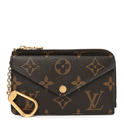 Louis Vuitton Monogram Recto Verso Card Holder Black 1 of 6