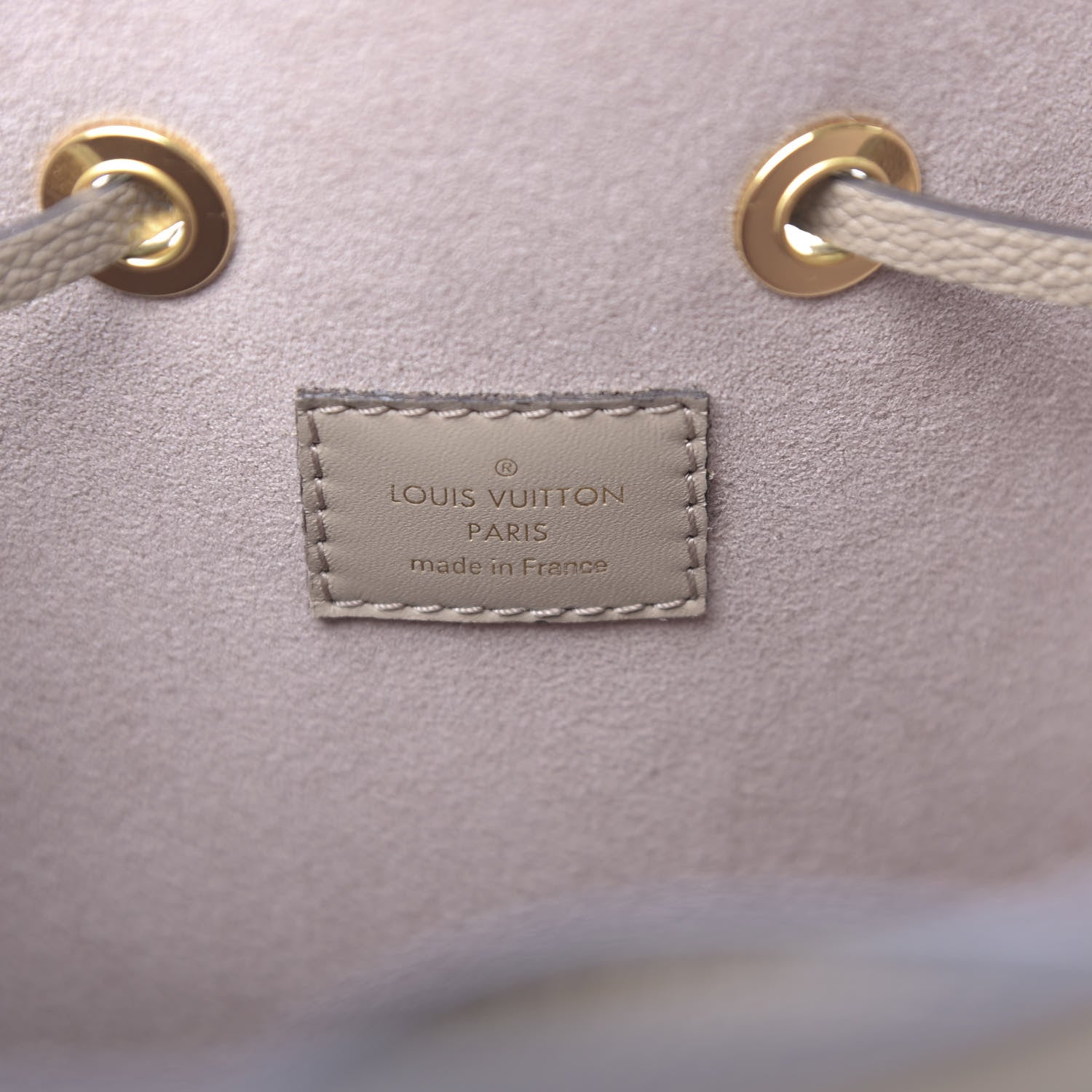 Louis Vuitton Empreinte Monogram Giant Neonoe MM Tourterelle Creme 7 of 11