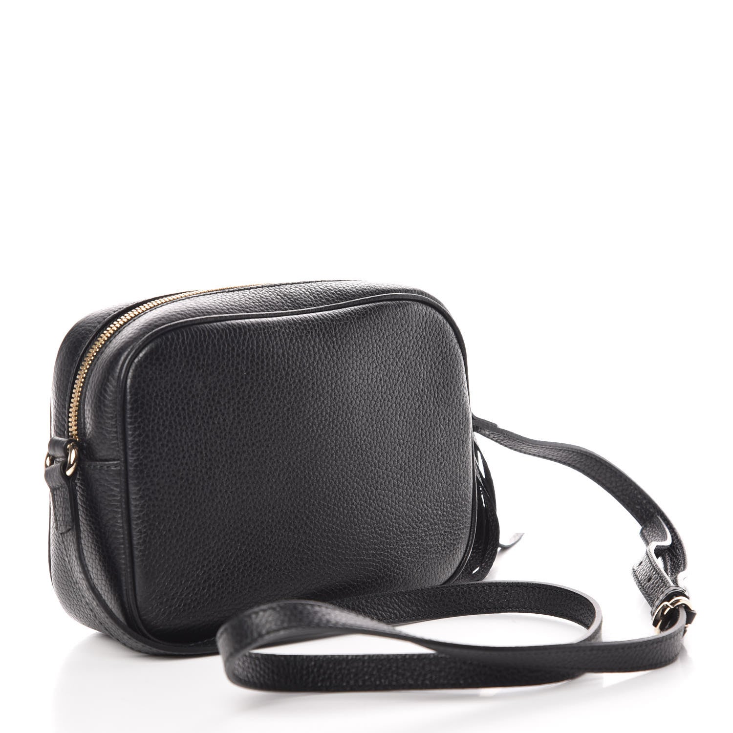 Gucci Pebbled Calfskin Small Soho Disco Bag Black 3 of 7