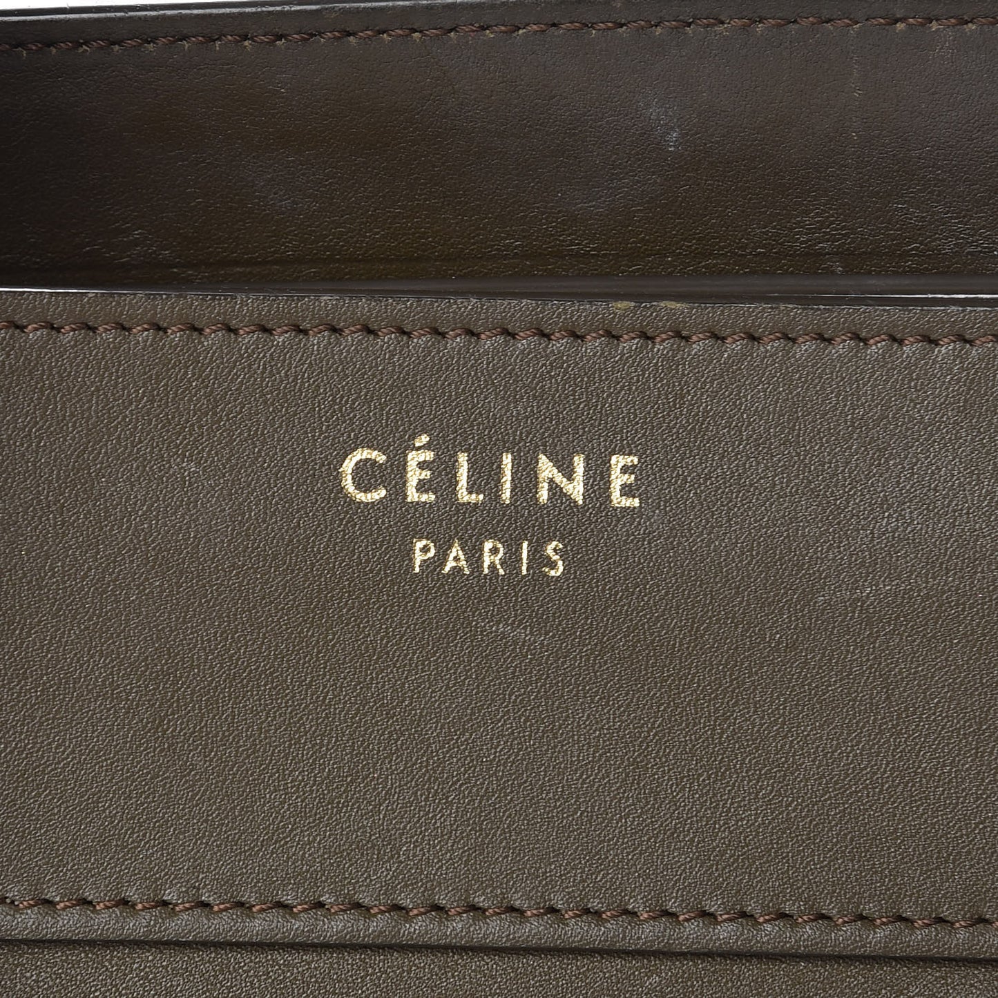 Smooth Calfskin Mini Luggage Khaki