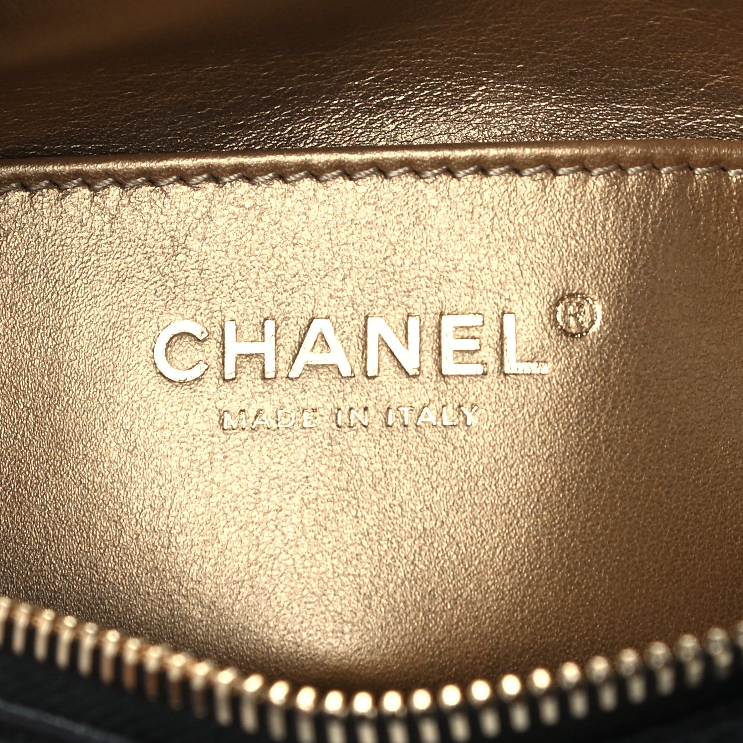 Chanel Lambskin Quilted Coco Midnight Camera Case Black 8 of 10