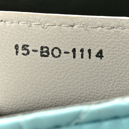 Christian Dior Lambskin Cannage Medium Tri-Color Lady Dior Blue Green 7 of 13