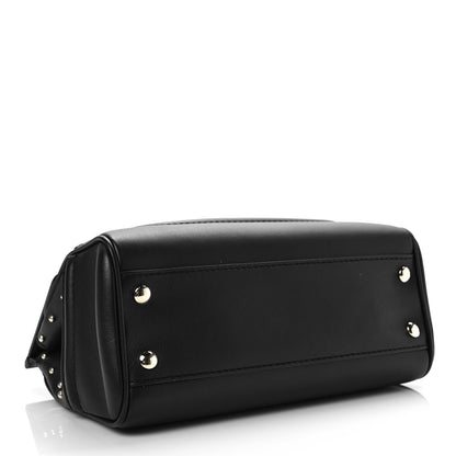 Versace Calfskin Studded Medium Palazzo Empire Bag Black 4 of 7