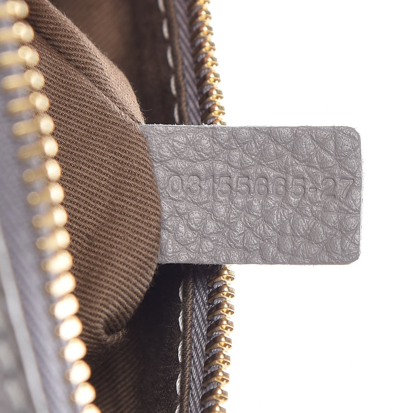 Calfskin Small Marcie Satchel Cashmere Grey