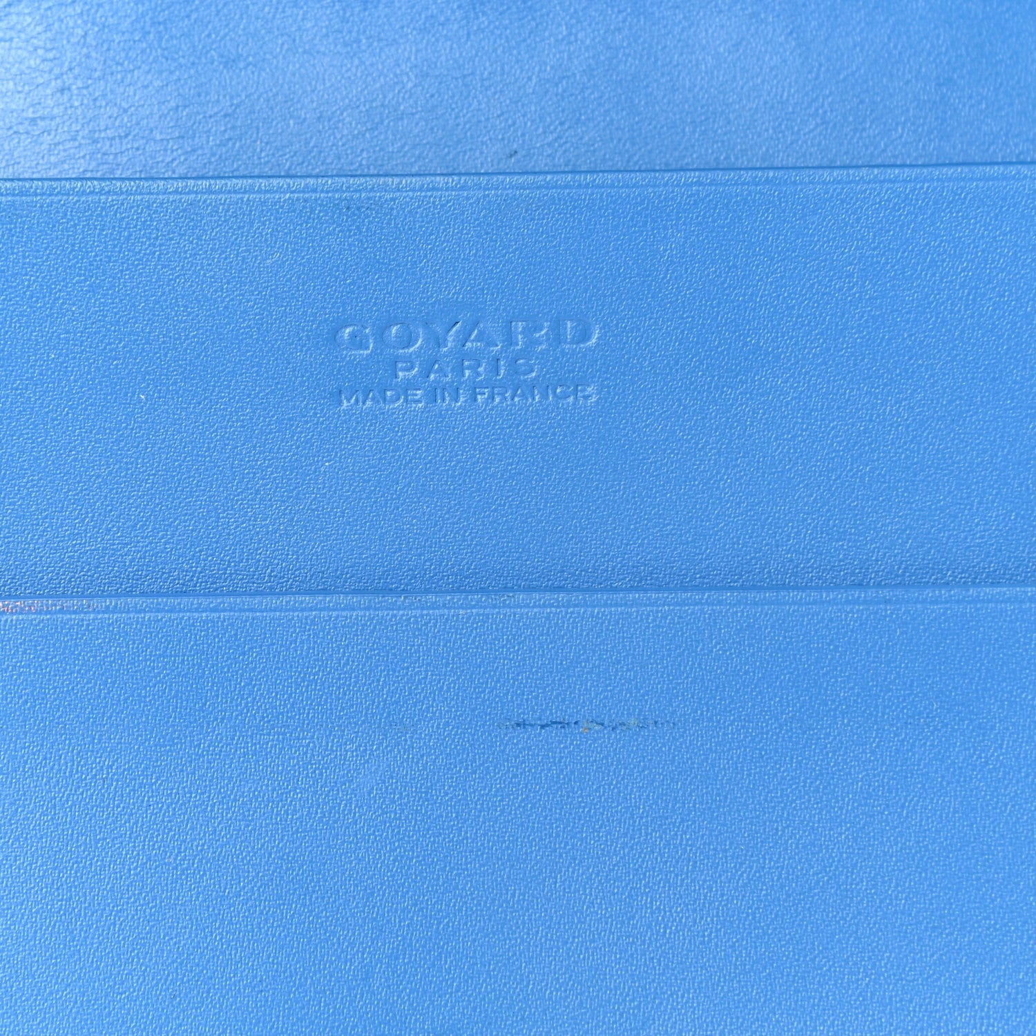 Goyard Goyardine Richelieu Wallet Sky Blue 6 of 8