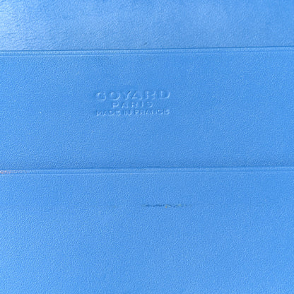 Goyard Goyardine Richelieu Wallet Sky Blue 6 of 8
