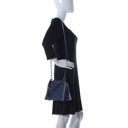 Louis Vuitton Epi Alma BB Indigo 2 of 9