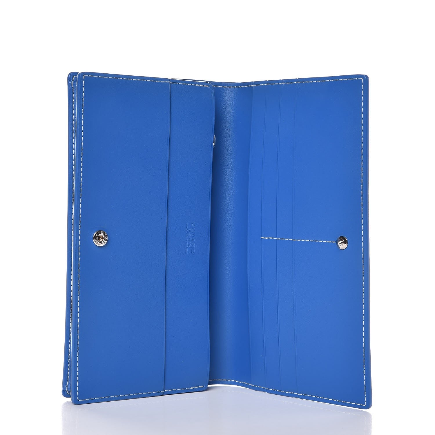 Goyard Goyardine Richelieu Wallet Sky Blue 5 of 7