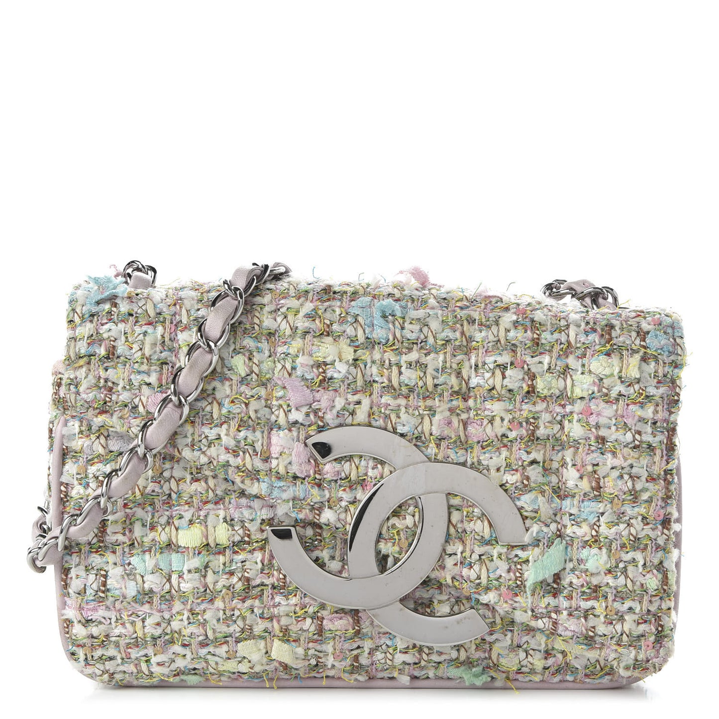 Tweed CC Flap Multicolor