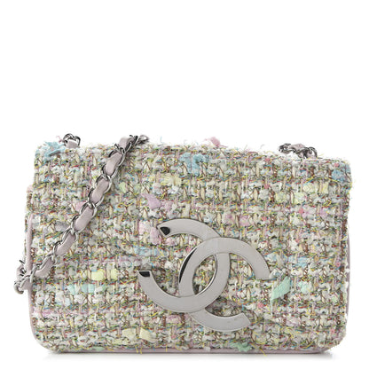 Chanel Tweed CC Flap Multicolor 1 of 10