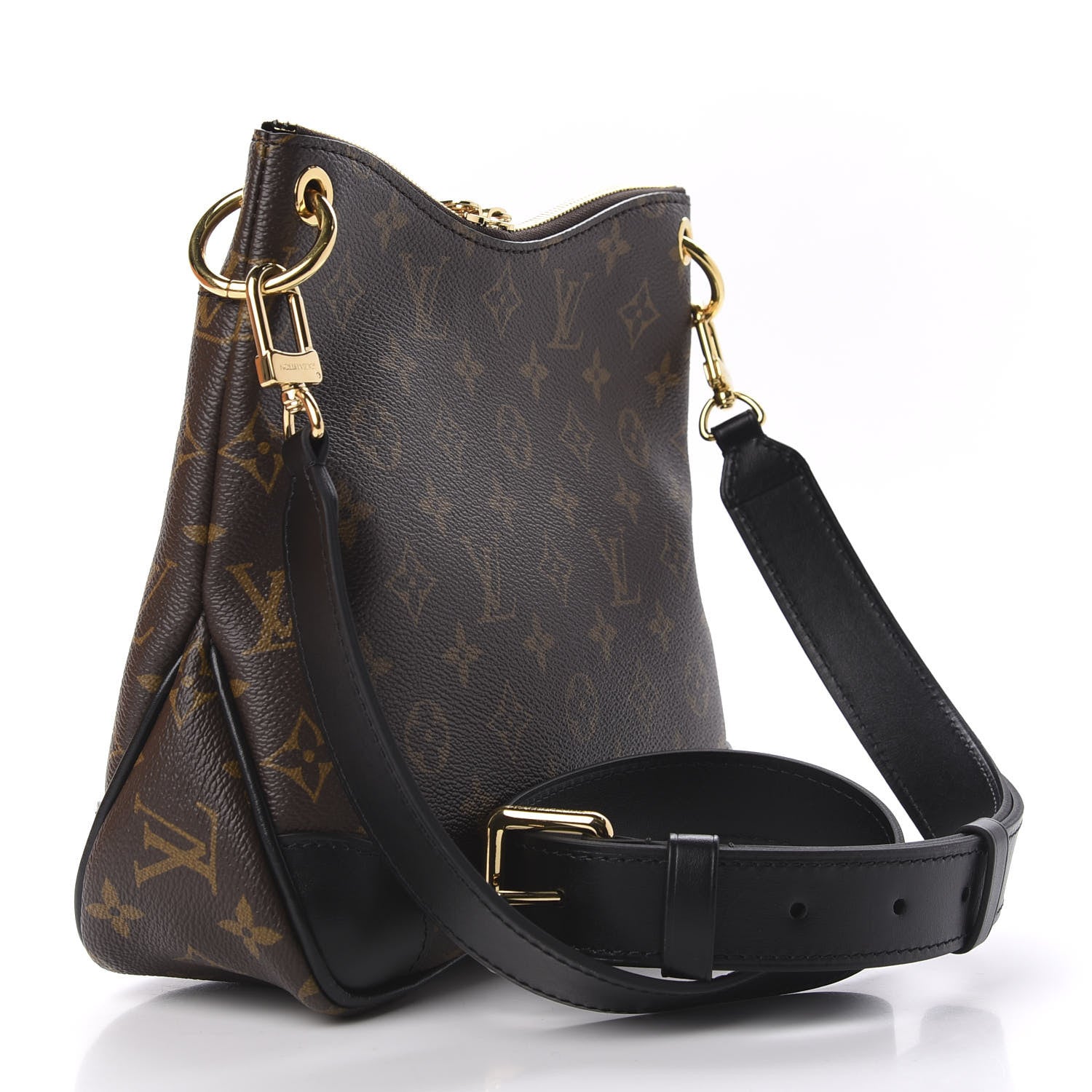 Louis Vuitton Monogram Odeon PM Black 3 of 11