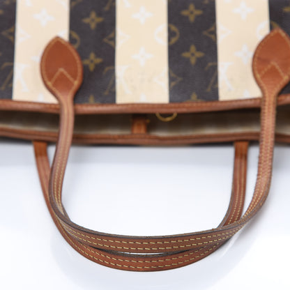 Louis Vuitton Monogram Rayures Neverfull MM 10 of 23