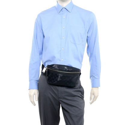 Gucci Imprime Monogram Belt Bag Navy 2 of 10