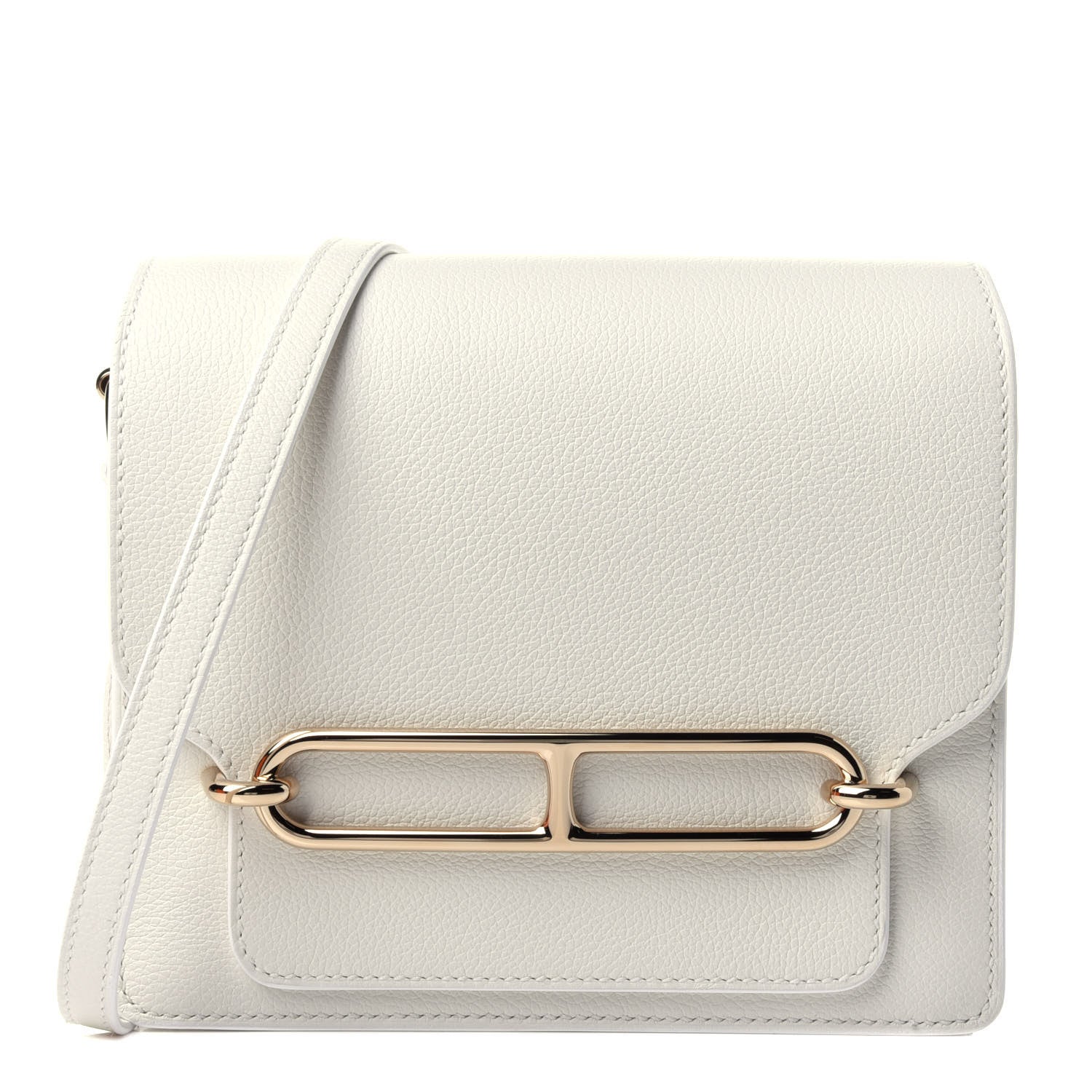 Hermes Evercolor Mini Sac Roulis White 1 of 11