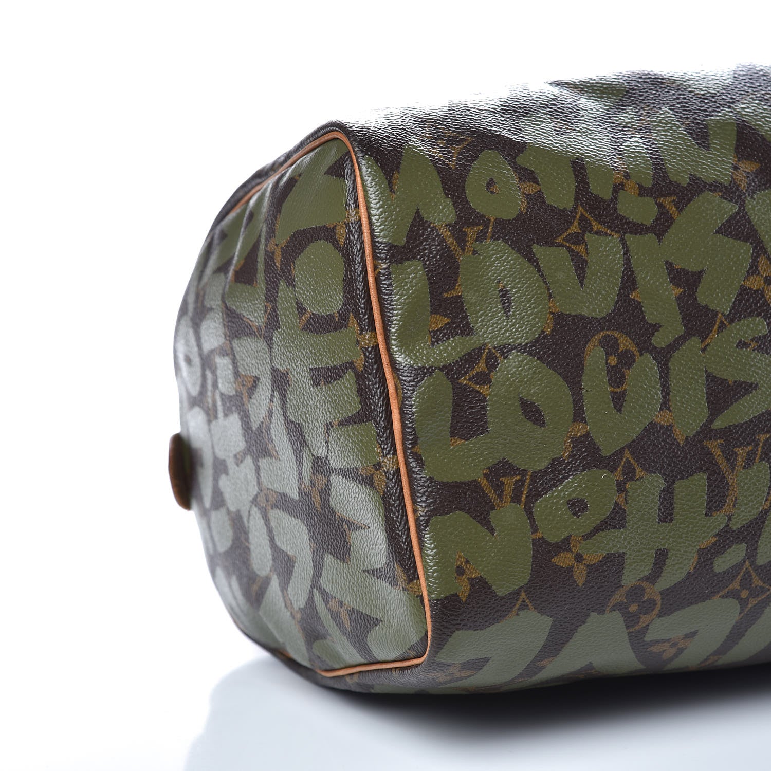 Louis Vuitton Monogram Graffiti Speedy 30 Kaki 13 of 14