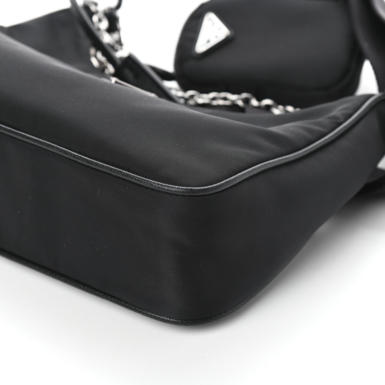Prada Nylon Re-Edition 2005 Shoulder Bag Black 8 of 8
